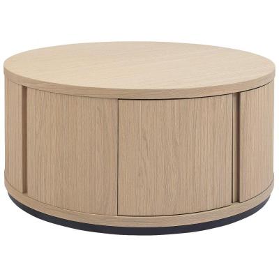 Montreux Light Oak Round Coffee Table